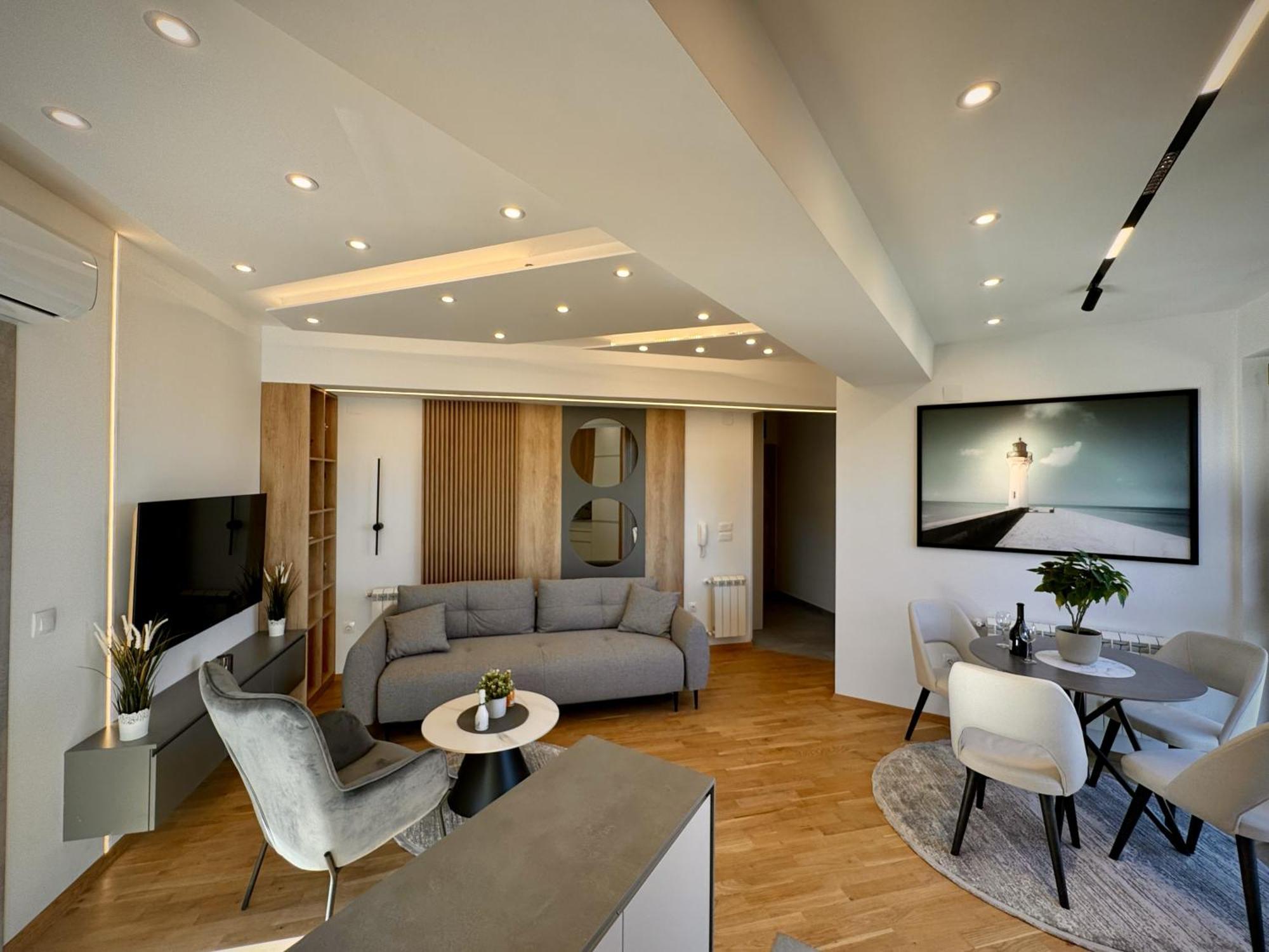 Maria Luxury Apartment Szkopje Kültér fotó